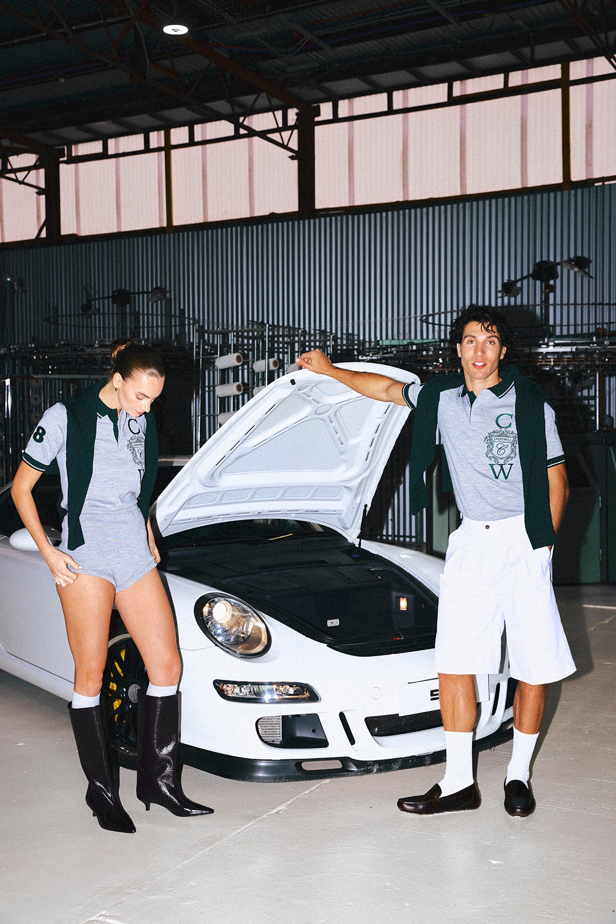 BACK NINE SHORTS - WHITE