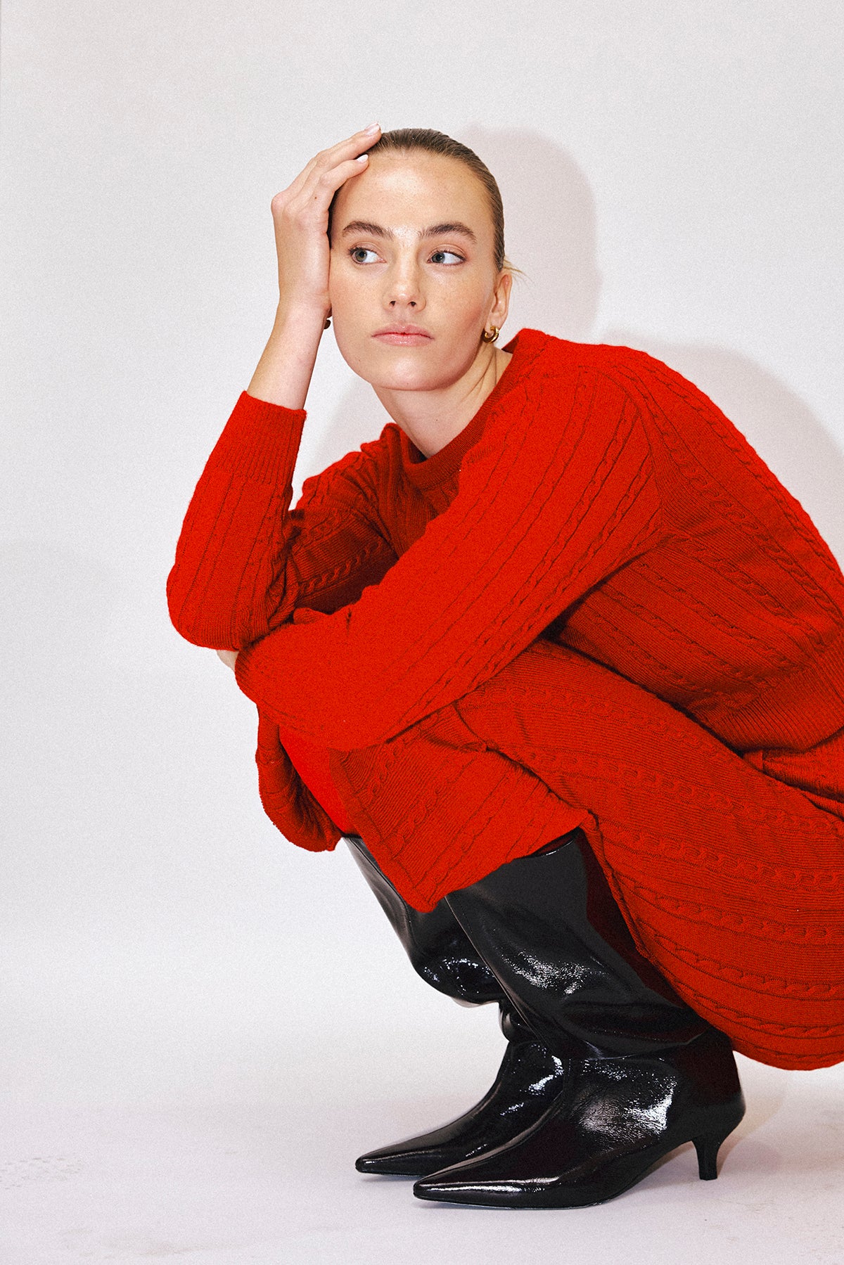 STERLING JUMPER — RED