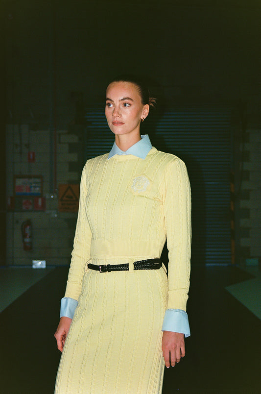 STERLING JUMPER — LEMON