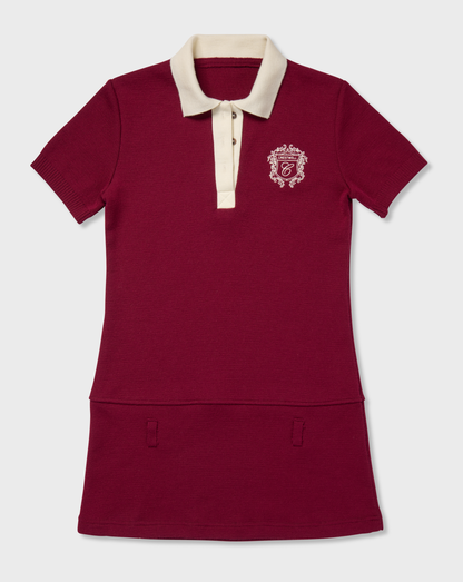 SOUTHPORT POLO DRESS — NAVY
